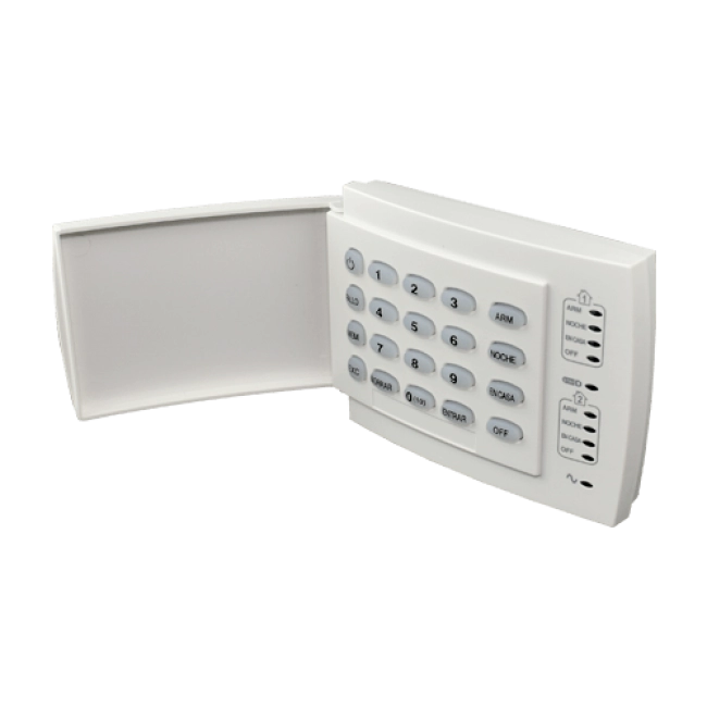 Teclado 10 Zonas Led Cableado