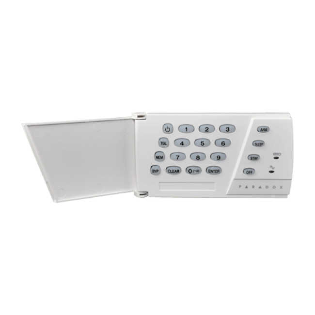 Teclado Led Cableado De 10 Zonas