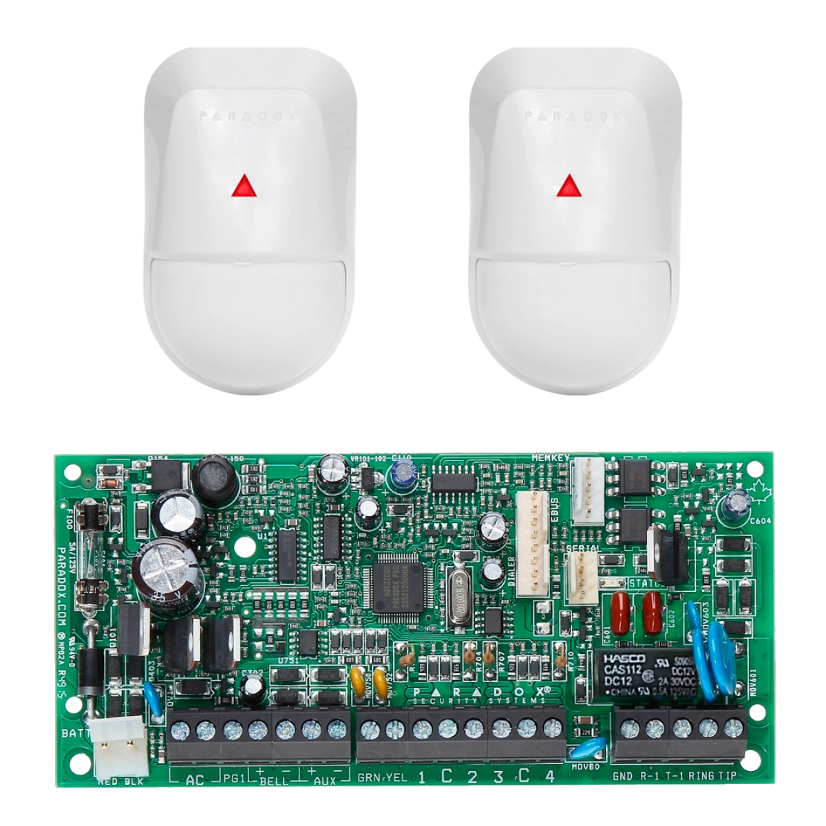 Kit Central De Alarma De 4x2 Zonas Expandible A 32 Zonas