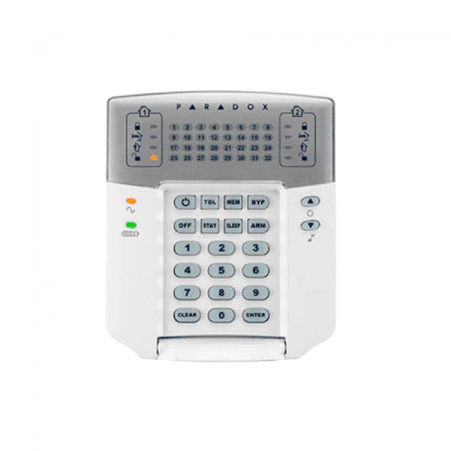 Teclado Led 32 Zonas Paradox