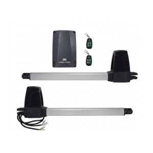 Kit De Motores Batientes Accessmatic Eagle 500 Para Puertas De 2 Hojas De 5Mt De Ancho O Max 350 Kg.