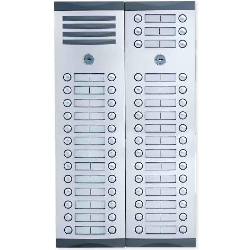 Frente De 58 Botones Para Edificio