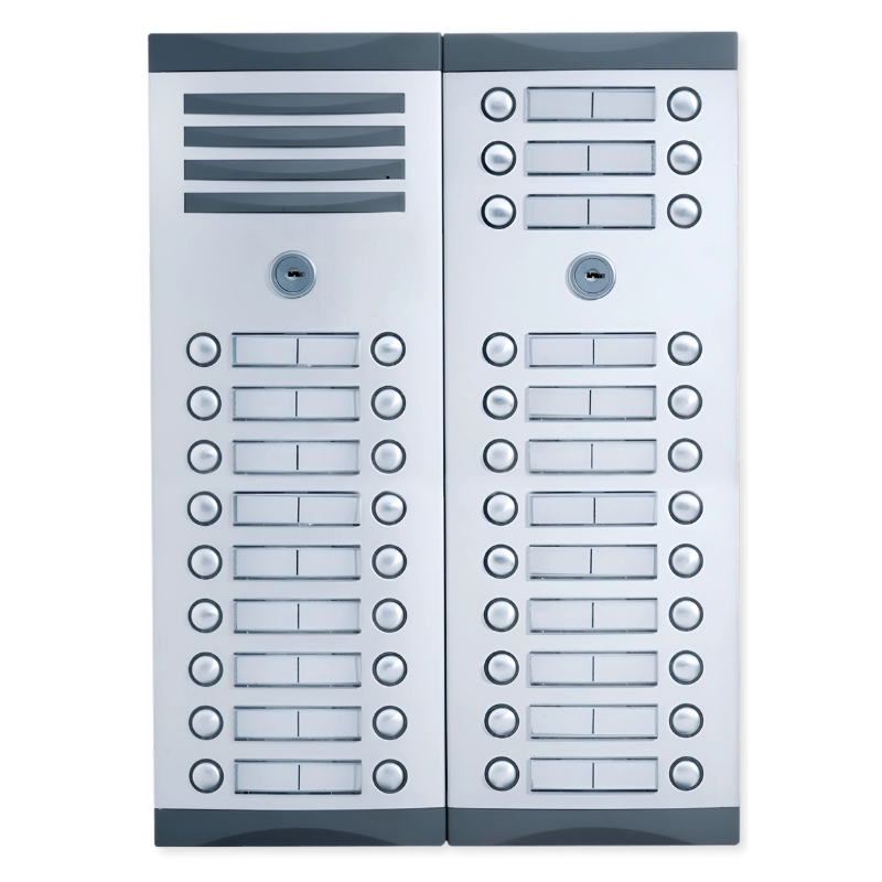 Frente De 42 Botones Para Edificio