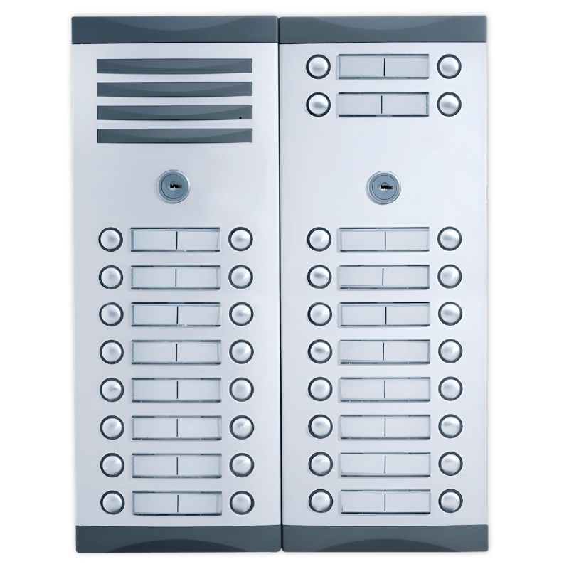 Frente De 36 Botones Para Edificio