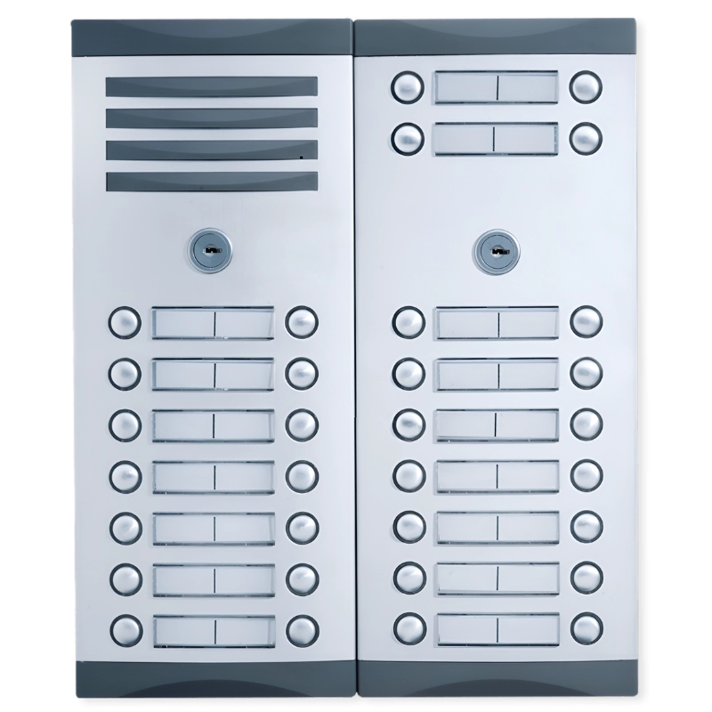 Frente De 32 Botones Para Edificio