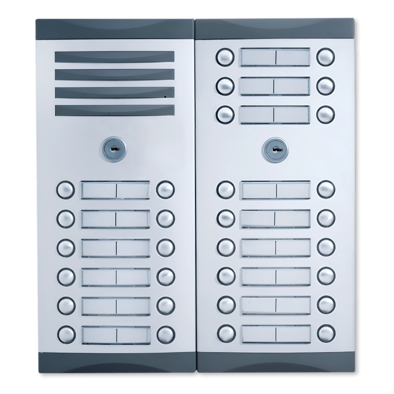 Frente De 30 Botones Para Edificio