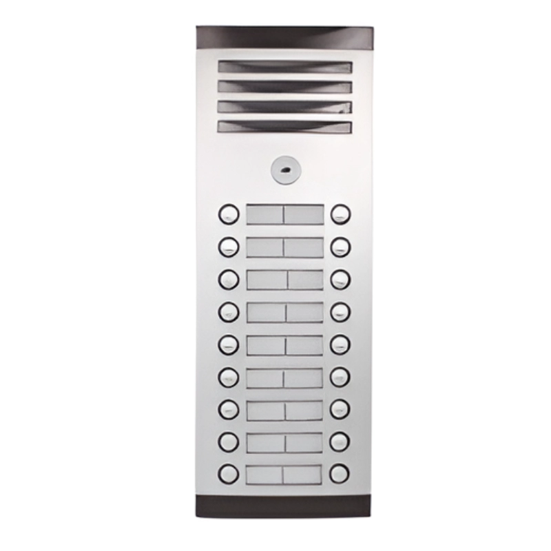 Frente De 18 Botones Para Edificio