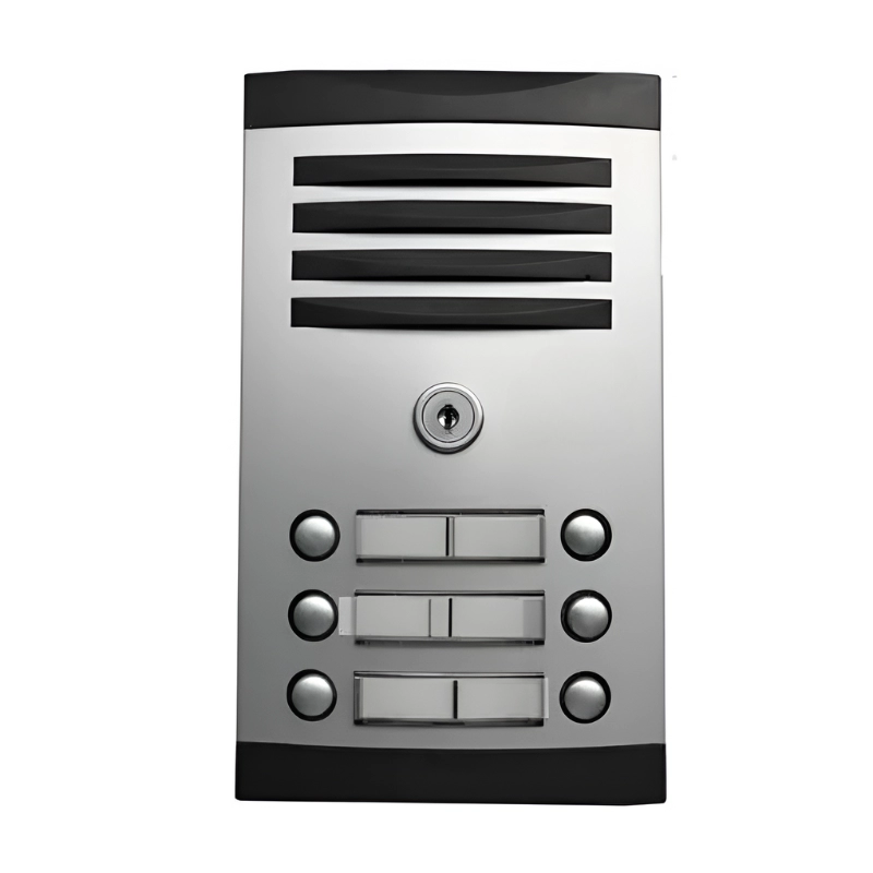 Frente De 6 Botones Para Edificio