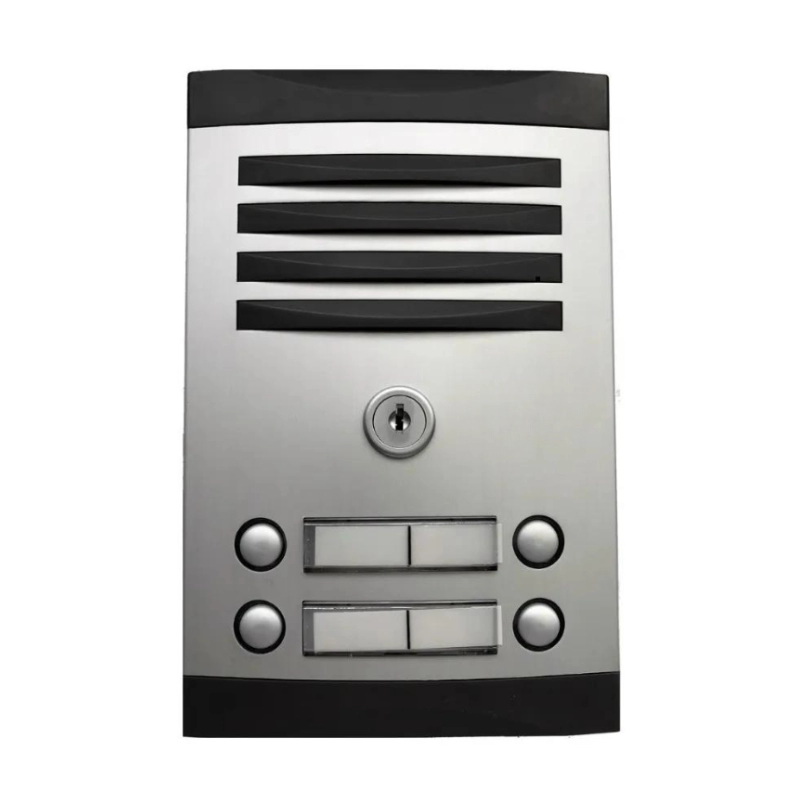 Frente De 4 Botones Para Edificio