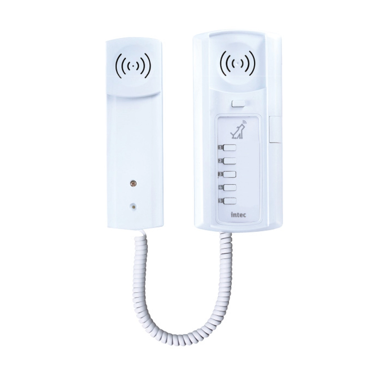 Teléfono De Pared De 5 Botónes Con Oscilador Integrado