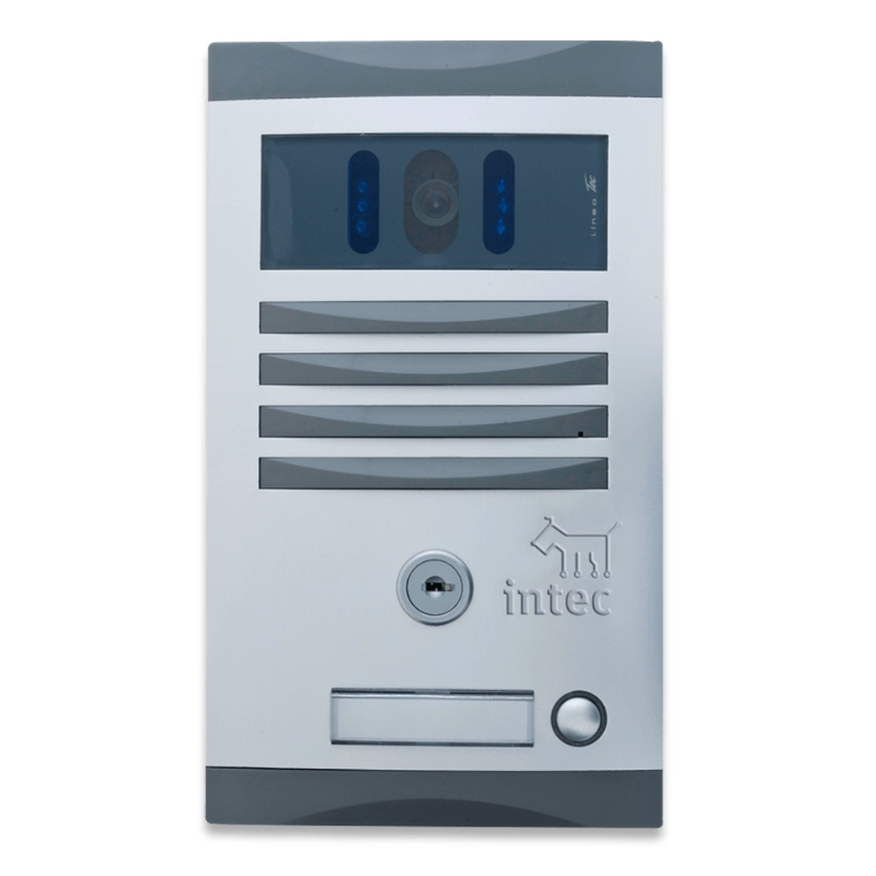 Telecámara A Color De Empotrar Con Placa De Aluminio