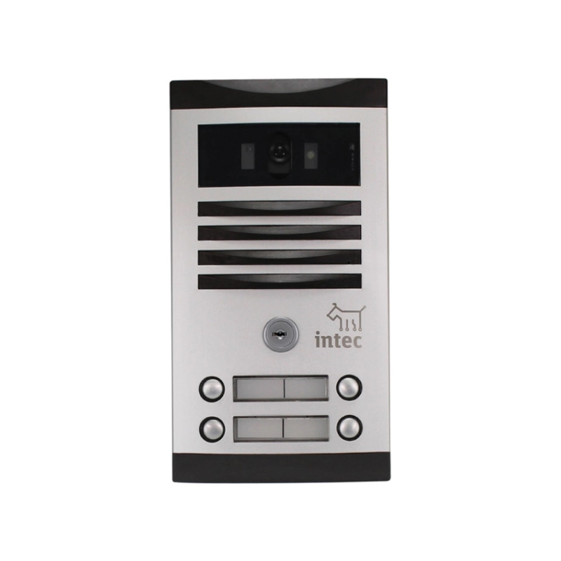 Telecámara A Color De 4 Botones Para Edificio