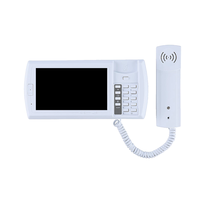 Monitor de 7'' A Color De Pared Con 10 Botones Y Módulo Videomemoria