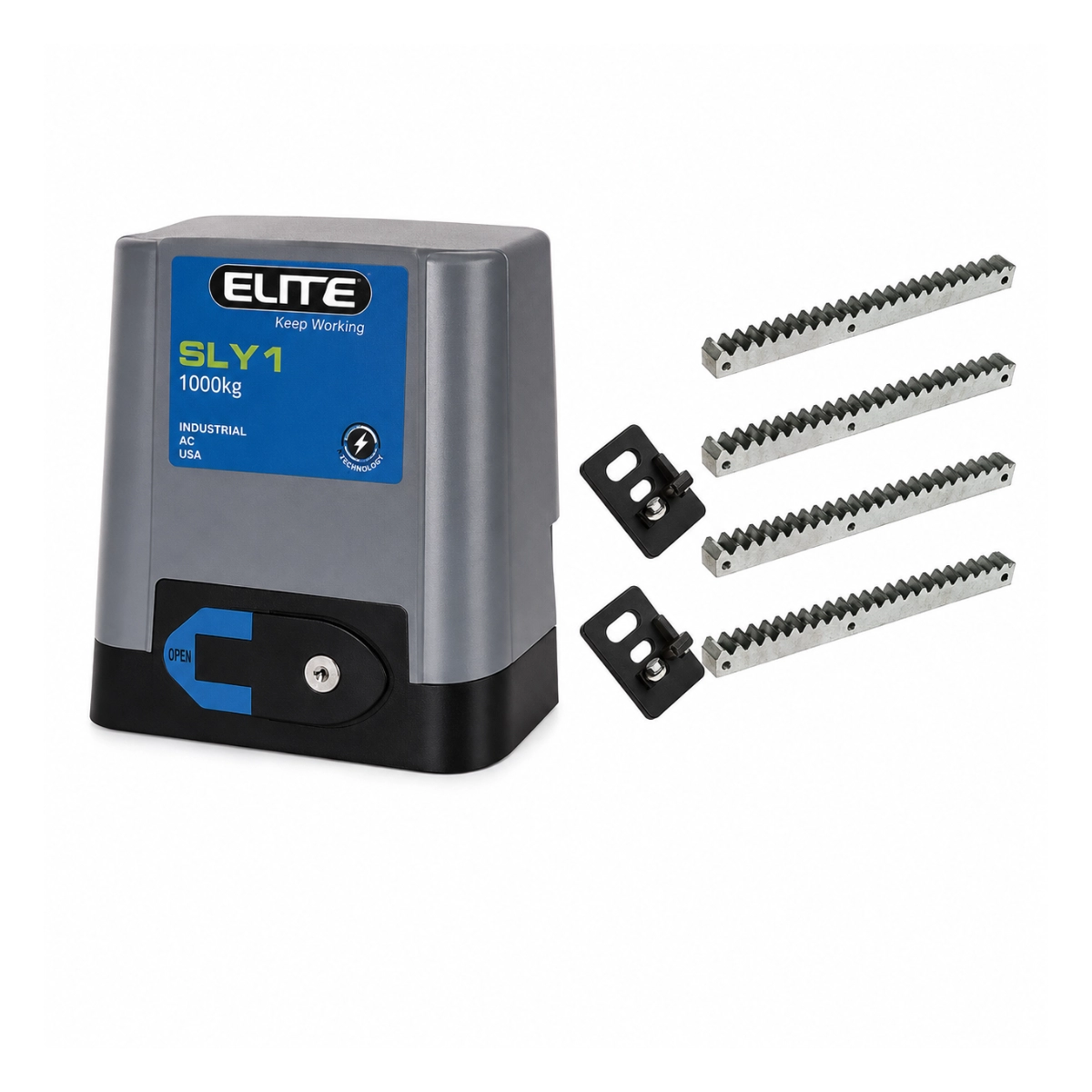 Kit De Motor Corredizo Elite Slide 400 De 400Kg