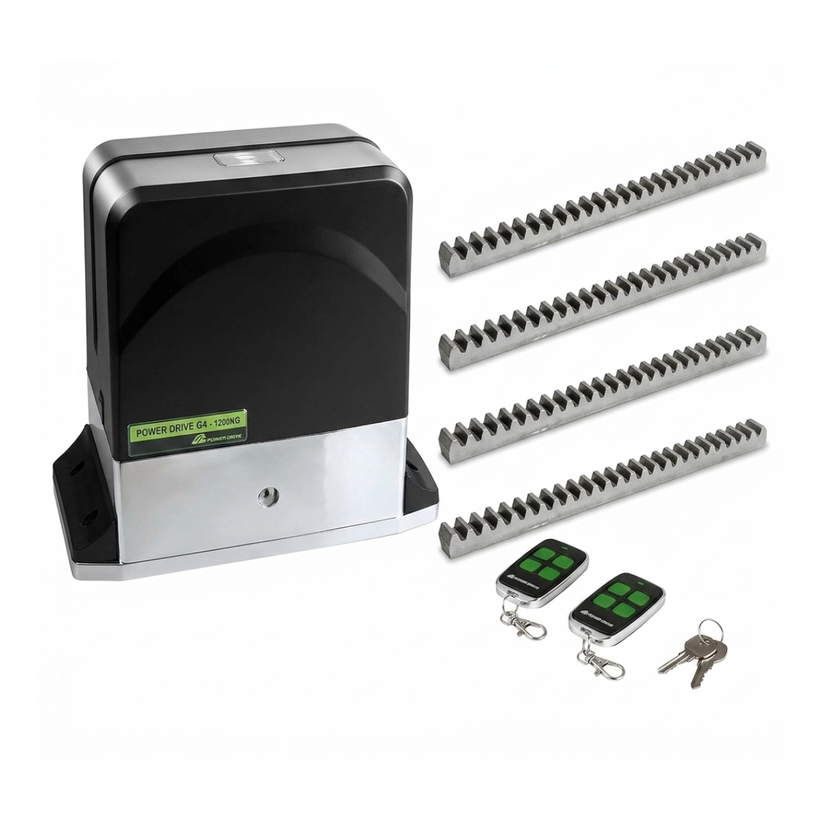 Kit De Motor Corredizo Accessmatic Bulldog 2024 De 2000Kg