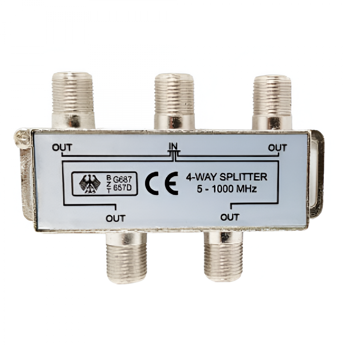 Splinter 4 Vías RG6 Fino Hk1266
