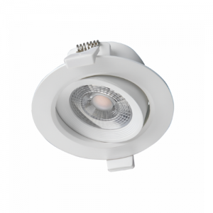 Bala Led 12W Integrada P30 3000K Redonda
