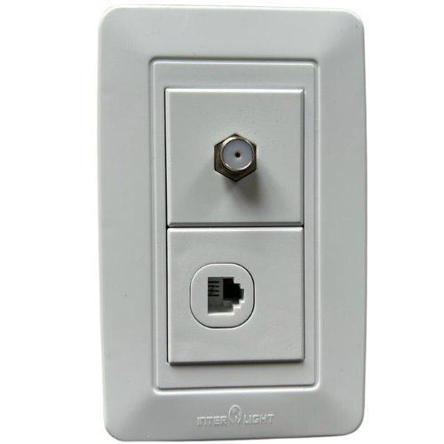 Toma Telefono+Coaxial Sofy 118Z-78