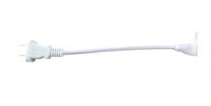 Conector Cinta Led Alta Potencia 8mm Blanco