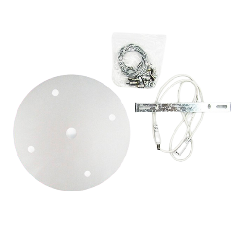 Kit Guaya Marco Panel Led 45W 60x60 blanco