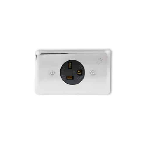 Toma Codelca Incrustar Con Polo A Tierra 20 a 250V