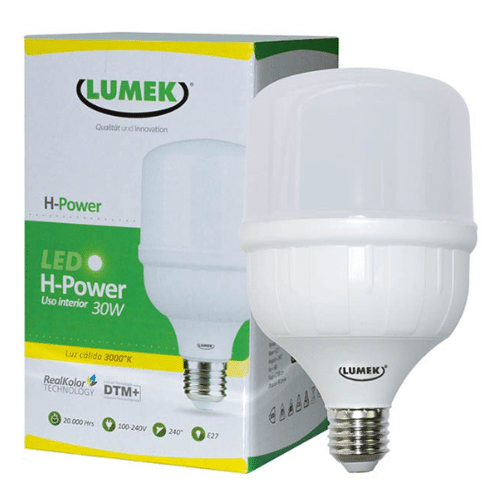 Bombillo LED Lumek E27 Eco Power 30W 3000K