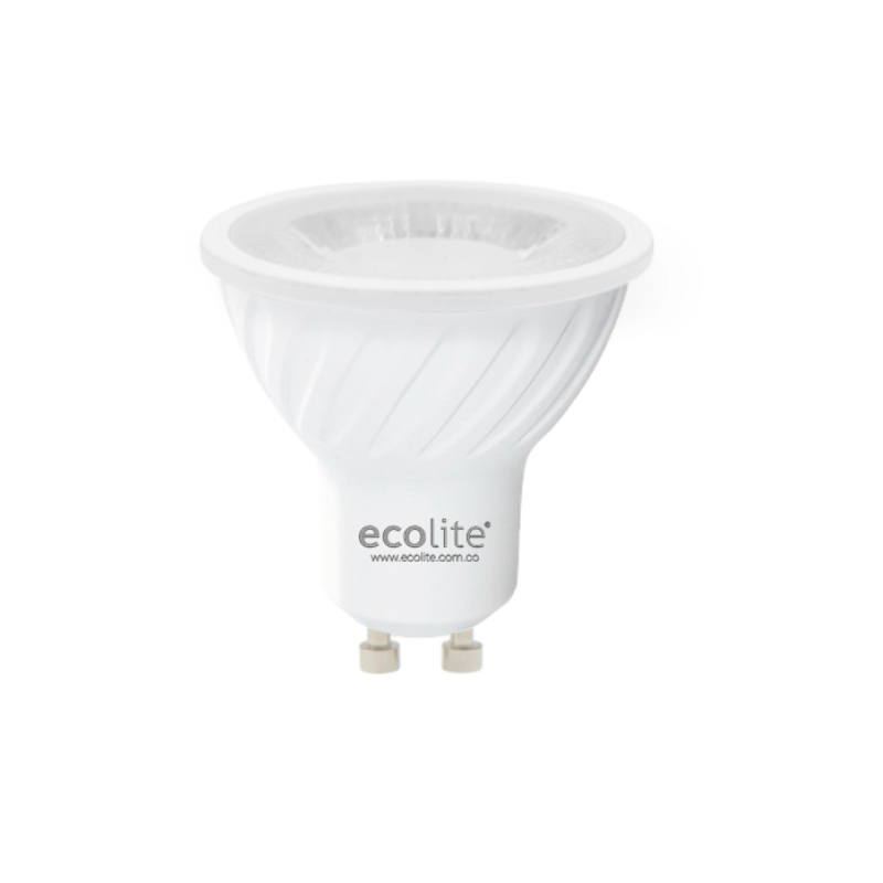 Bombillo Led Gu10 5W 3000K Dim Ecolite