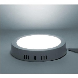 Panel LED Redondo de Sobreponer 12W Luz Blanca