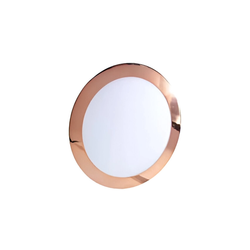 Panel LED Borde Cooper Redondo incrustar 12W 6