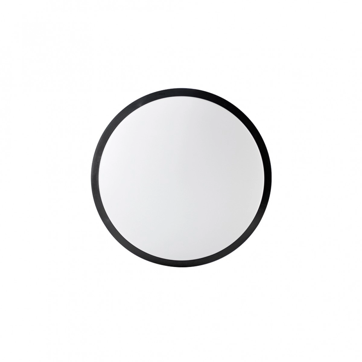 Luminaria Circular 50W Compacta Negro