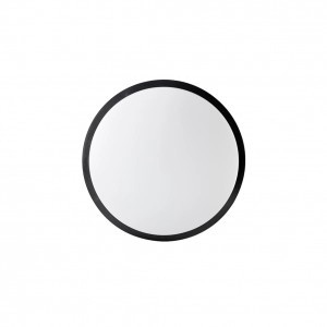 Luminaria Circular 50W Compacta Negro
