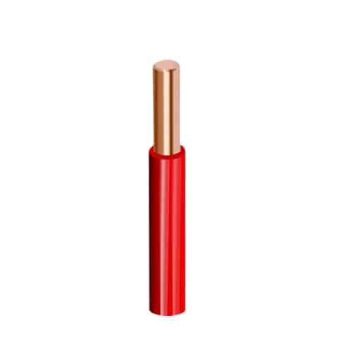 Alambre Aislado N10 Rojo X Metro