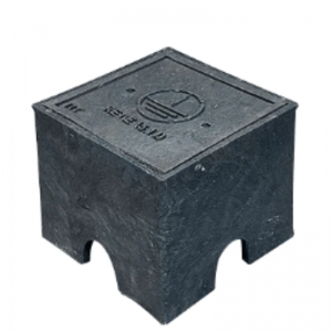 Caja de Inspección para Polo a tierra 20x20
