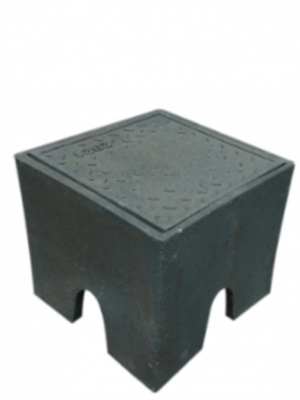 Caja de Inspección para Polo a tierra 40x40