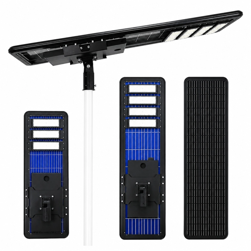 Lámpara Solar Bifacial Elios 50W 8.000 Lúmenes