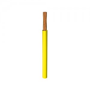 Cable Libre de Halógeno N14 Amarillo Cu