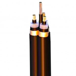 Cable de cobre XLPE de 35 KV No 2/0 AWG en cinta 1