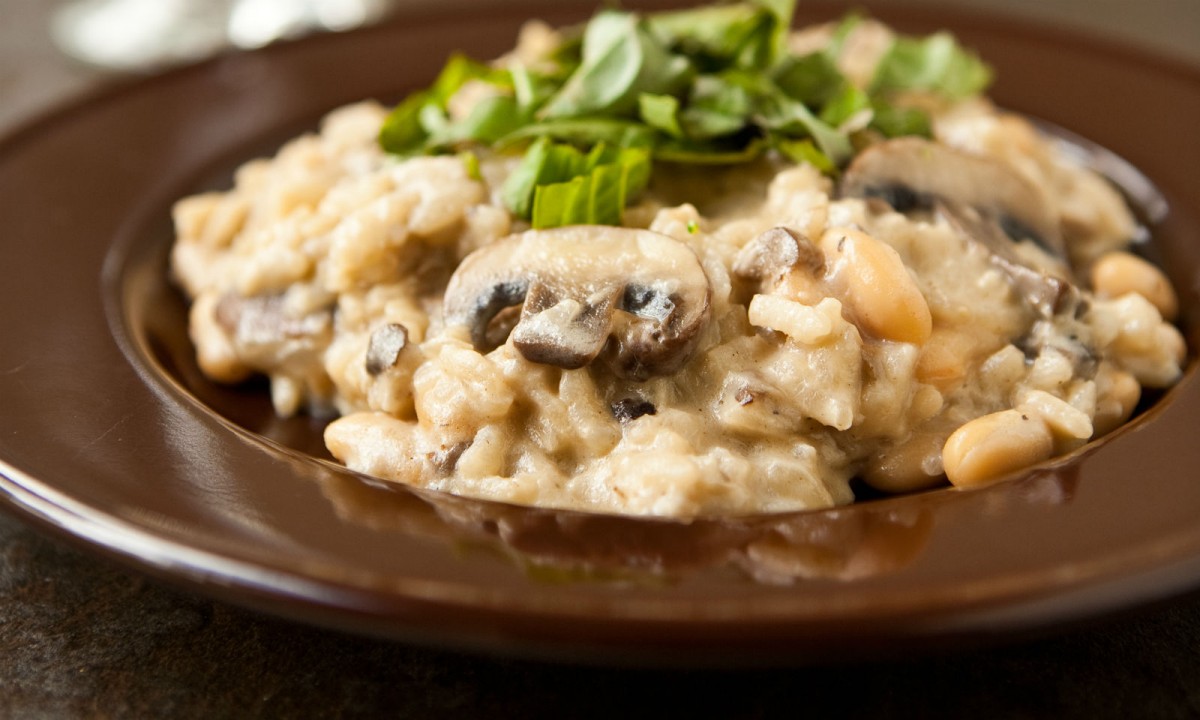 Risotto de Champiñones Trufado
