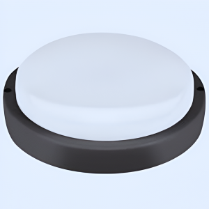 Tortuga Led Negra Redonda 3000K