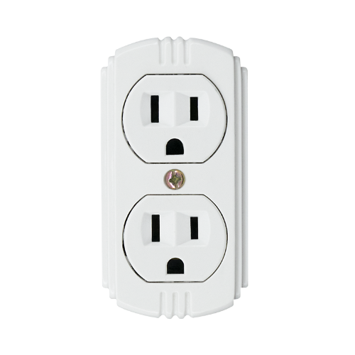 Toma Doble Sobre Poner Con Polo