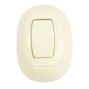 Interruptor Sencillo Sobre Poner Ovalado