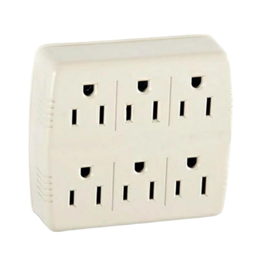 Tee 2 Entradas 6 Salidas