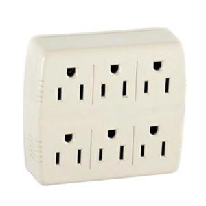 Tee 2 Entradas 6 Salidas