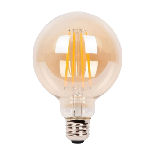 Led Globo 04W Filamento G80 2700K Ámbar Lb2065