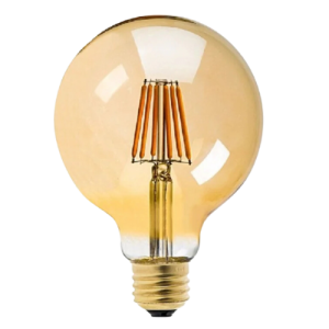 Led Globo Filamento G125 6W 3000K