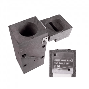 Molde Grafito en X 2-2 AWG