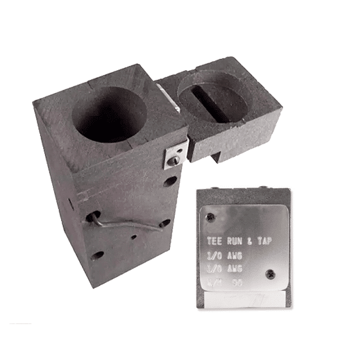 Molde Grafito En T 1/0-1/0 Awg