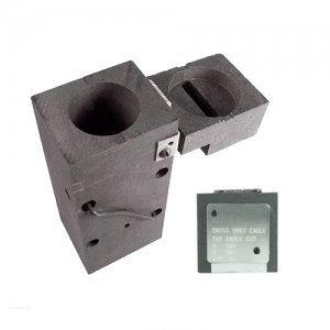 Molde Grafito Cable a Cable en Cruz 4 a 4