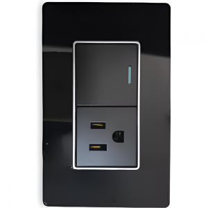 Interruptor + Toma Con Polo