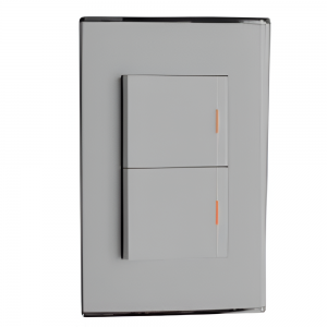 Interruptor Doble Conmutable Blanco